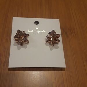 Kate Spade Earrings Bourgeois Rose FoldNew
